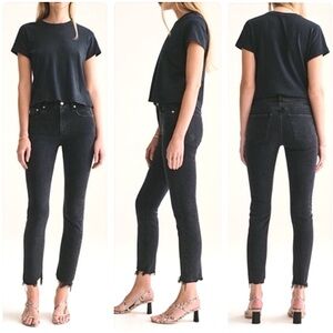 Agolde Toni Fray Hems Ankle Jeans 29